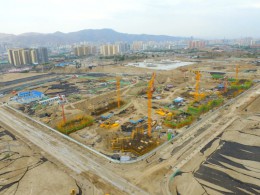 蘭州恒大山水城項(xiàng)目D、E地塊土石方工程施工